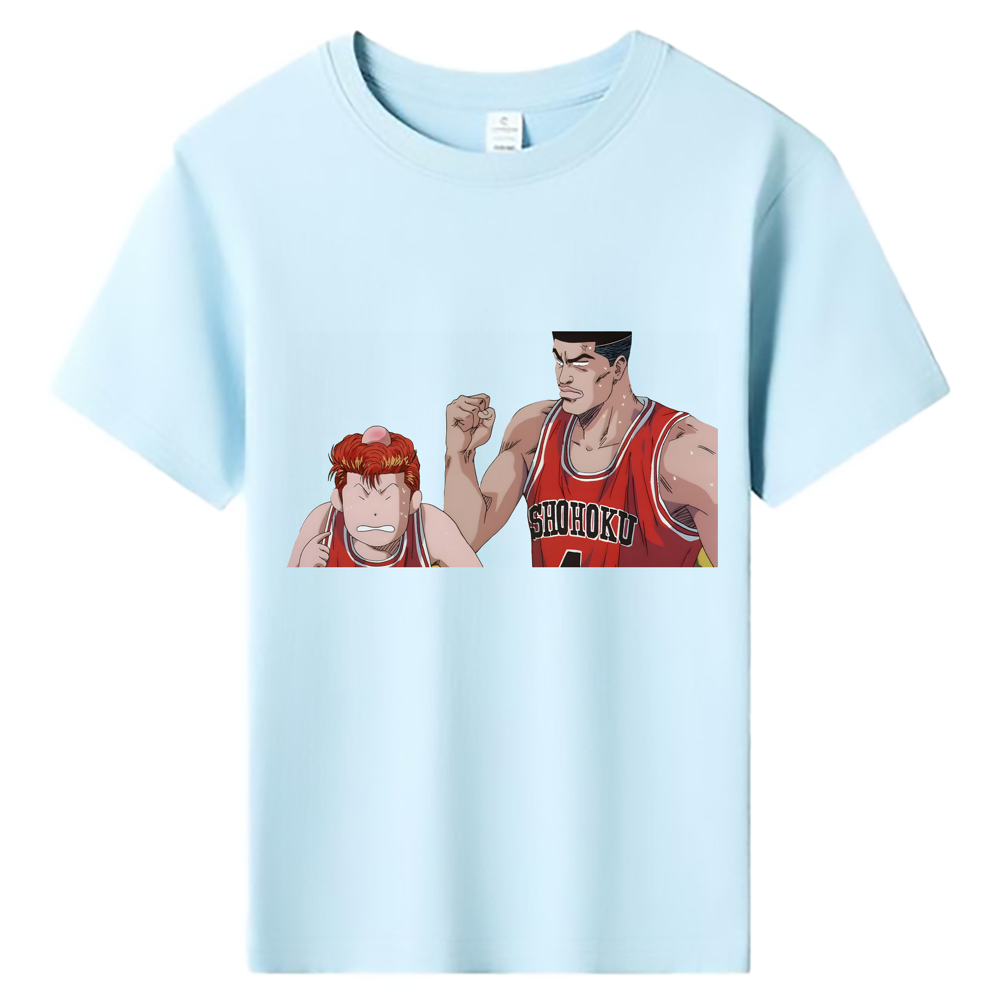 （画像用） SLAM DUNK／スラムダンク 綿100％キッズTシャツ（フロントプリント）